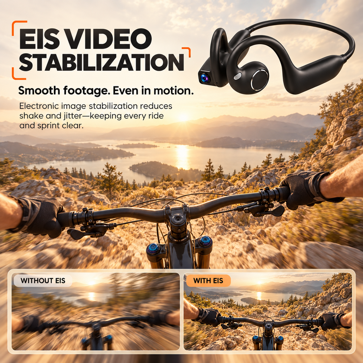 Wireless POV Camera Headset