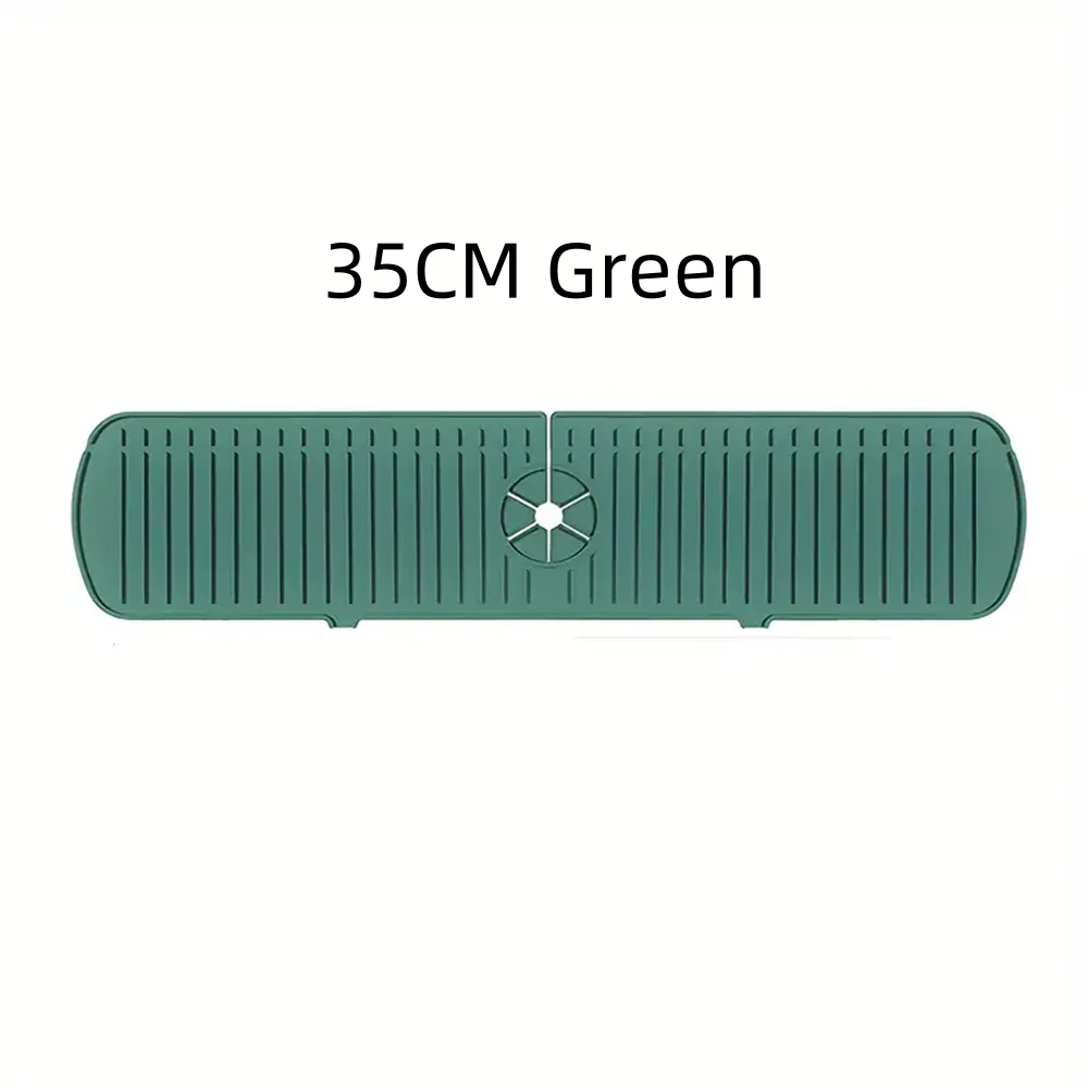 Premium Silicone Faucet Splash Guard & Sink Drip Catcher