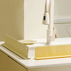 Silicone Kitchen Sink Faucet Mat and Countertop Splash Guard - Eco-Friendly Drip Catcher
