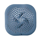 Silicone Drain Cover & Hair Catcher with Suction Cups | 5.9" Tub & Sink Strainer