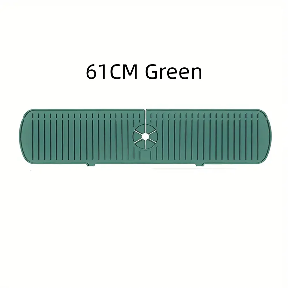 Premium Silicone Faucet Splash Guard & Sink Drip Catcher