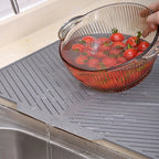 Premium Silicone Dish Drying Mat | Heat-Resistant & Non-Slip Kitchen Drainer Pad