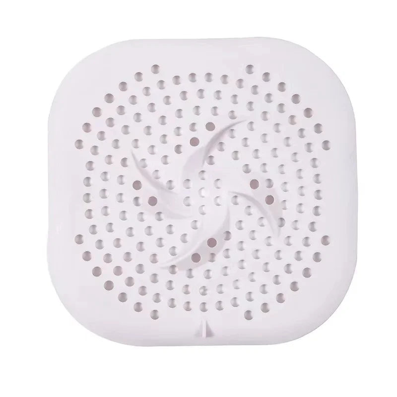 Silicone Drain Cover & Hair Catcher with Suction Cups | 5.9" Tub & Sink Strainer