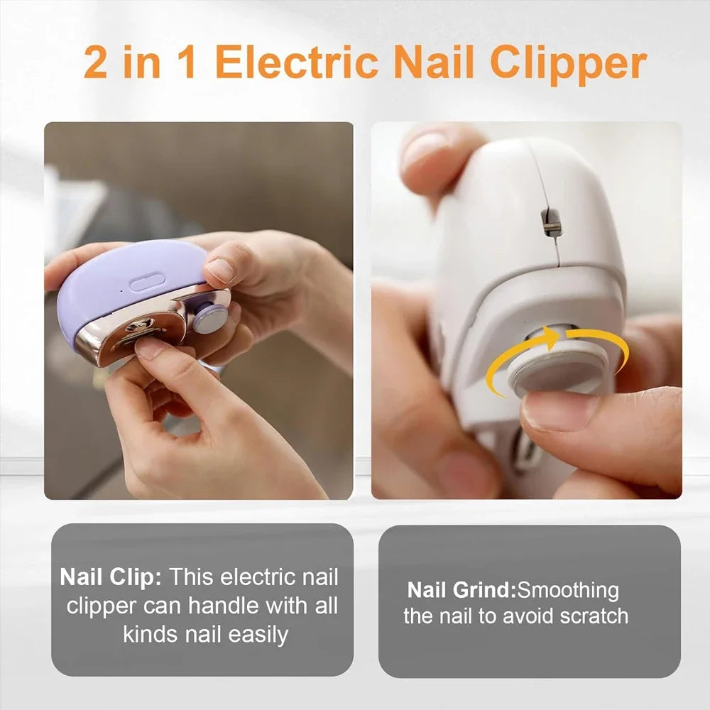 Premium Rechargeable Electric Nail Care System
