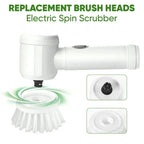 5-in-1 Cordless Electric Spin Scrubber | Ultimate Power Cleaning Brush